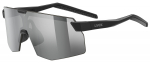 Prillid Uvex pace stage jr. black matt / mirror silver