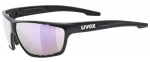 Prillid Uvex sportstyle 706 CV black matt / mirror lavender