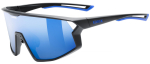 Prillid Uvex skyryse black matt / mirror blue