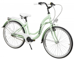 Jalgratas AZIMUT Vintage 26" 3-speed 2025 mint-white matt