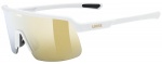 Prillid Uvex dyrt white matt / mirror gold