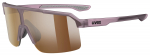 Prillid Uvex ramp jr. pale rose matt / mirror purple