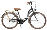 Jalgratas AZIMUT Vintage 28" 3-speed 2025 black-cream matt