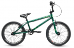Jalgratas S'COOL XtriX 20 1-speed BMX 20" HiTen dark green-neon green