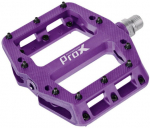 Pedaalid ProX Base Pro 26 plastic Pins axle Cr-Mo purple