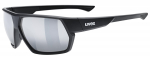 Prillid Uvex sportstyle 238 black matt / mirror silver