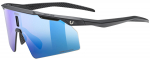 Glasses uvex ultimate pace ultra CV black matt / mirror blue