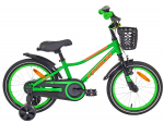 Jalgratas Karbon Jazz 16 green neon