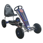 React Pedaalidega Kart Racer Blue