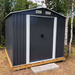 Metalcraft aiamajake, 9.1m&sup2;, antratsiit