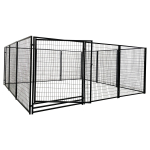 Trekker koeraaedik 4,5x4,5x1,83m, musta