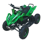 Swoop elektriline ATV Adventurer 1000W roheline