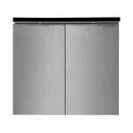 Lykke Peegelkapp Nordic Original 78x13x70cm, must