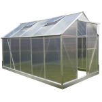 Lykke kasvuhoone h&otilde;bedane 6,0 m2