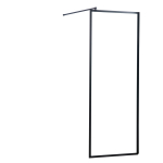 Lykke Du&scaron;inurk Comfort 95x195cm, must raam