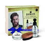 Roomcays Set #4: Nourishing Oil for Beard + Moisturising Balm for Beard + Wild Boar Bristle Beard Brush