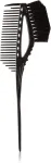Y.S.Park Flexible Comb With Hairbrush, Black
