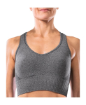 GUAM Power Fit Sports Top Grey L-XL