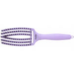 Olivia Garden Fingerbrush Combo 90s Grape Soda hairbrush