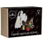 Roomcays Set #5b: Nourishing Oil for Beard + Wild Boar Bristle Beard Brush + Black Towel GRATIS