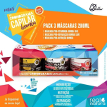 Real Natura Mini Hair Schedule Kit 3x Mask 3x200ml