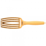 Olivia Garden Fingerbrush Combo 90s Juicy Orange hairbrush