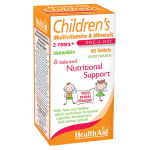 HealthAid Children&rsquo;s MultiVitamin + Minerals Chewable Tablets N90