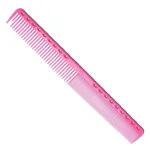Y.S.Park Extra Long Comb With Teeth Of Varying Density, Pink