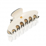 Balmain Pince a Cheveux Large White/Black