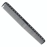 Y.S. Park Extra Long Fine Cutting Comb YS-335 Carbon Black