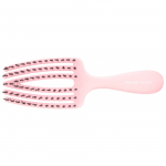 Olivia Garden Fingerbrush Care Mini Pink hairbrush