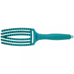 Olivia Garden Fingerbrush Combo On The Road Again Blue Lagoon hairbrush