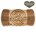 Zien Oak Wood Neuro Balance Board for Coordination, Balance and Body Awareness