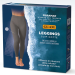 GUAM Slim Notte Night Leggings to Improve the Silhouette Grey S-M