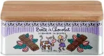 Derriere La Porte Boite A Chocolat Avec Couvercle