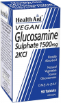 HealthAid Glucosamine Sulphate 2KCl 1000 mg Vegetarian Tablets N90
