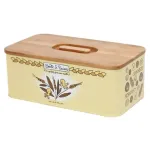 Derriere la porte Bread Box with Bamboo Lid Crumb