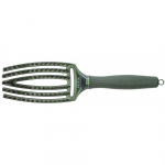 Olivia Garden Fingerbrush Combo Midnight Desert Green Emerald hairbrush