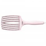 Olivia Garden Fingerbrush Combo Pastel Pink Large hairbrush