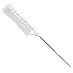 Y.S.Park Heat-Resistant Comb With Extra-Long Handle, White