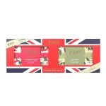 RHS Best of British Soap Bar Gift Set 2x200g &ndash; Strawberries & Cream / Tea Leaves