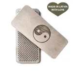 Zien Yin-Yang Sadhu Board with Copper and Stainless Steel Spikes Foot Massage Reflexology 10mm Classic