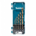 Metallist puurikomplekt Makita D-75758 HSS-CO 2-8 mm 6 tk