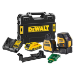 Dewalt Cross Green Laser Level Kit, DCE088D1G18-QW, 12/18V (1x2.0Ah)