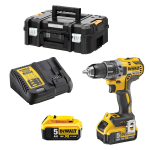 Dewalt akutrelli komplekt DCD791P2, 18 V, 2 x 5 Ah, laadija + &uuml;mbris