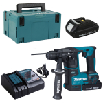 Makita akutrelli (DHR171RAJ) komplekt, 18 V, 2 x 2 Ah, 1,2 J, laadija + &uuml;mbris