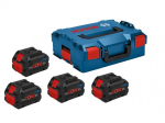 Akukomplekt Bosch 1600A02A2U (+ 4x akut 5,5Ah Li-Ion ProCORE + kast L-BOXX)