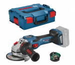 Akunurklihvmasin Bosch GWS 18V-15 SC, 18 V, 150 mm, moodul + &uuml;mbris