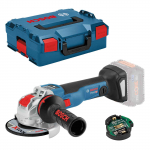 Akunurklihvmasin Bosch GWX 18V-10 SC, 125 mm + &uuml;mbris (ilma aku ja laadijata)