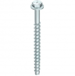 Heco kuuskantkruvid seibiga, SS 12 x 120, kuuskantpea koos seibiga, A2K, 25 tk.